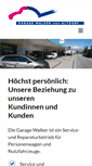 Mobile Screenshot of garagewalker.ch